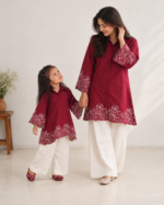 GulBahar Mom & Kids Combo - Red
