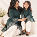 GulBahar Mom & Kids Combo – Green